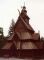 Stave church on the museum peninsula Bygdøy in Oslo