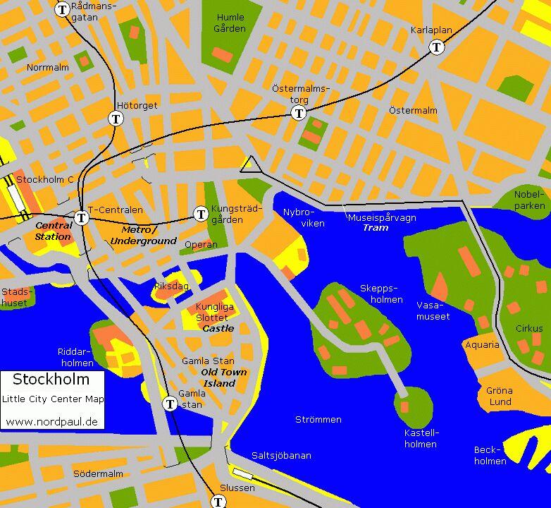 Stockholm Map