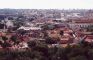 View over the center of Vilnius