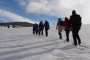 on the Larsbreen (glacier)