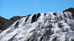 Wasserfallkaskaden von unten Wasserfallkaskaden von unten